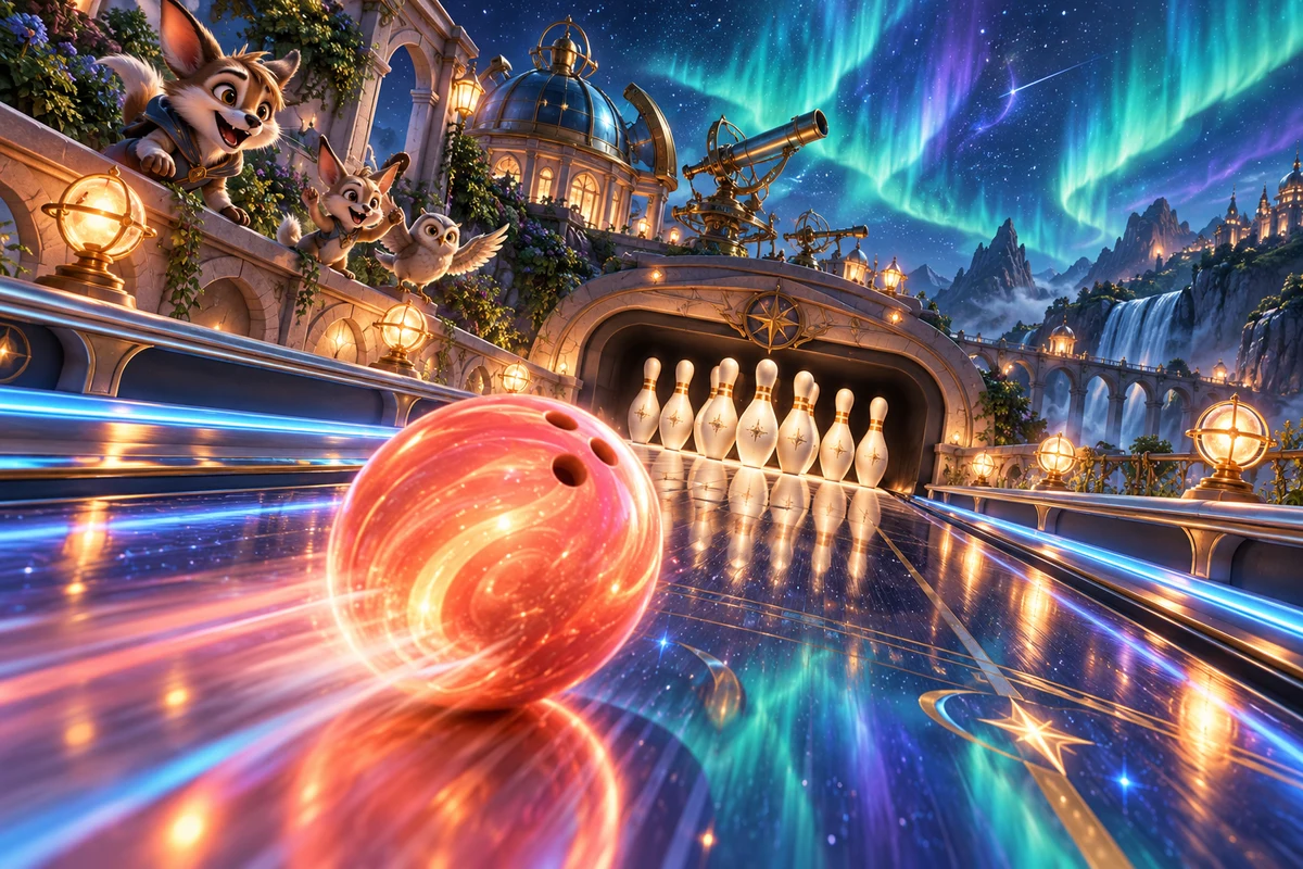 Aurora Tenpin concept illustration