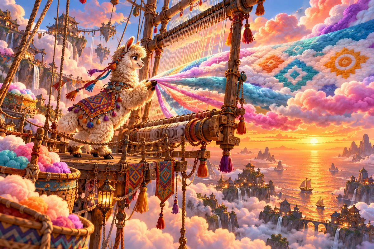 Cloud Loom original illustrated world