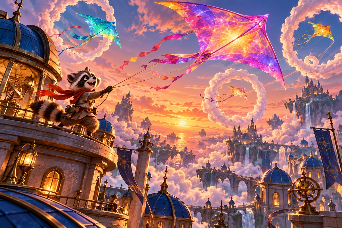 Orbit Kites imagined scene
